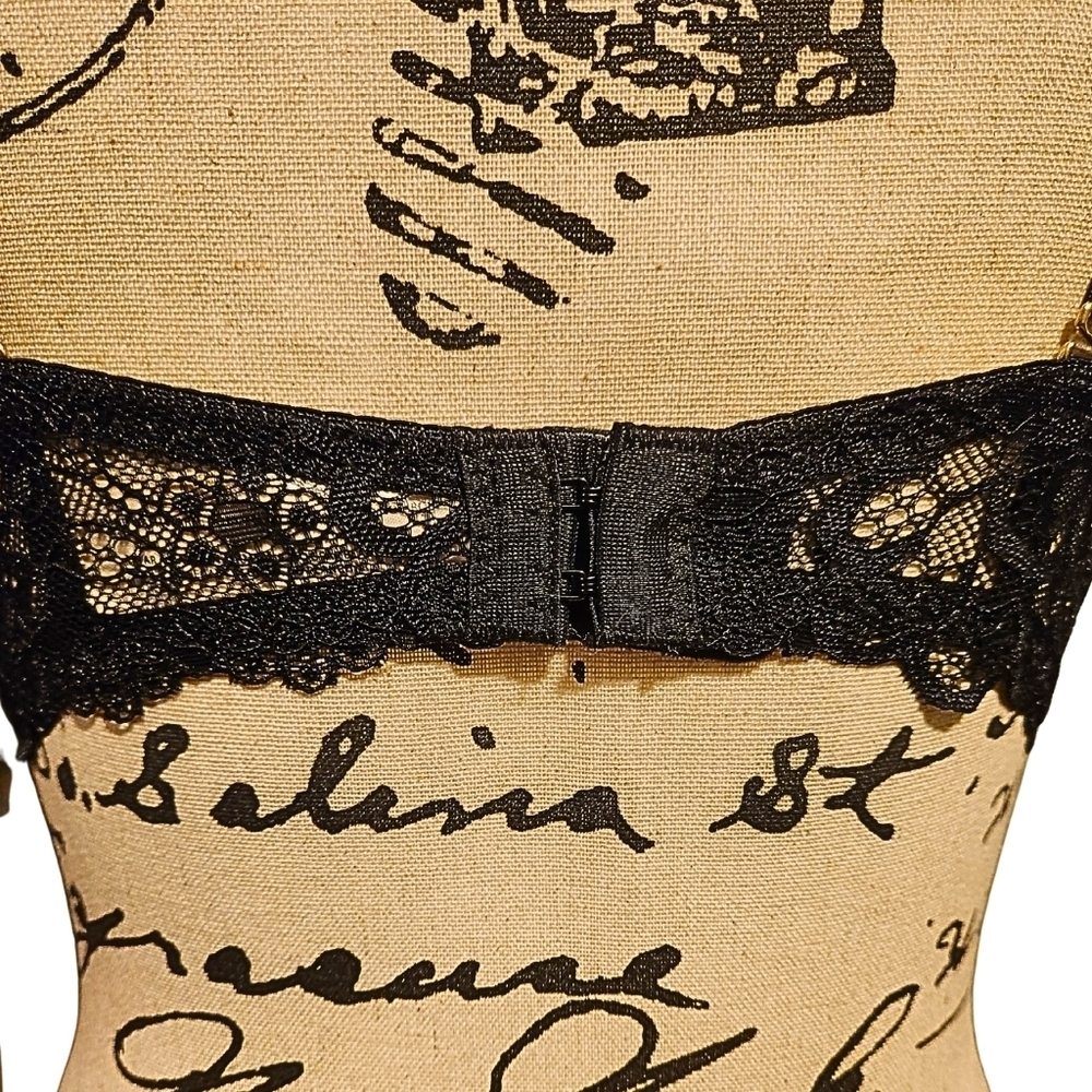Jessica Simpson Black Lace Push-up Bra - Picture 5 of 11
